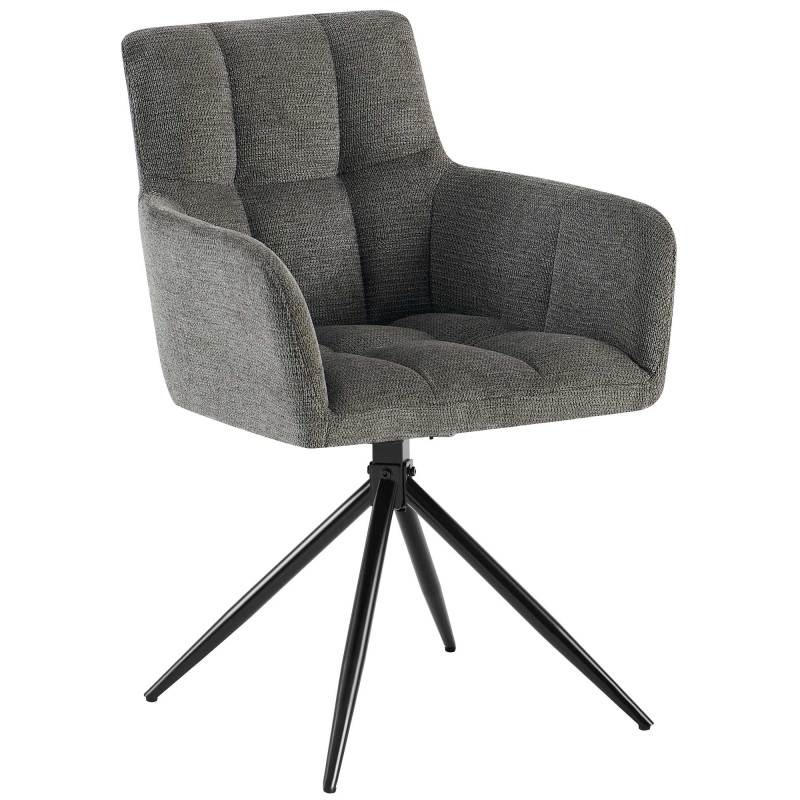 Chaise de salle à manger en tissu Jonah
