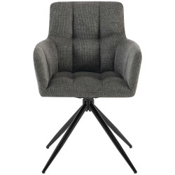 Chaise de salle à manger en tissu Jonah