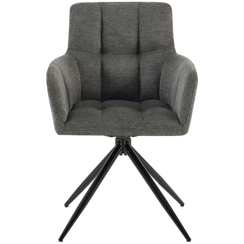 Chaise de salle à manger en tissu Jonah