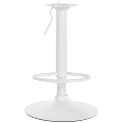 Cadre de remplacement pour tabouret de bar 8 x 8 cm blanc