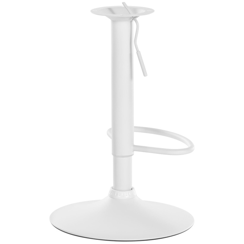 Cadre de remplacement pour tabouret de bar 8 x 8 cm blanc
