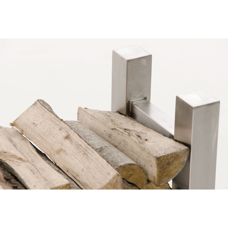 Porte-bûches Medya carré 30x80x80