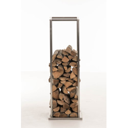Porte-bûches de chauffage Reto 33x33x115