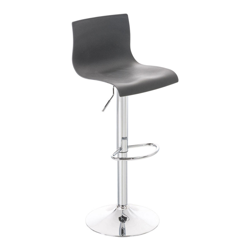 Tabouret de bar Hoover C gris