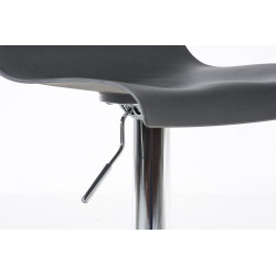 Tabouret de bar Hoover C gris