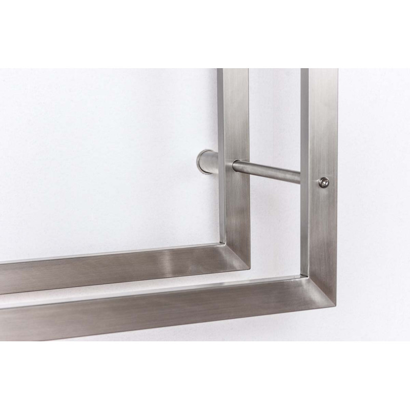 Porte-bûches de cheminée Keri Wall V3 25x100x100 cm