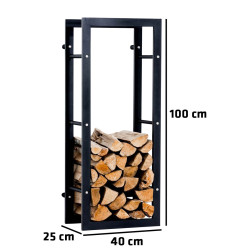 Porte-bûches de cheminée...