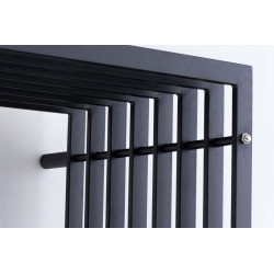 Porte-bûches de chauffage Irving Wall V3 40x50x100 cm