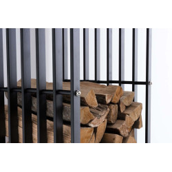 Porte-bûches de chauffage Irving Wall V3 40x50x100 cm