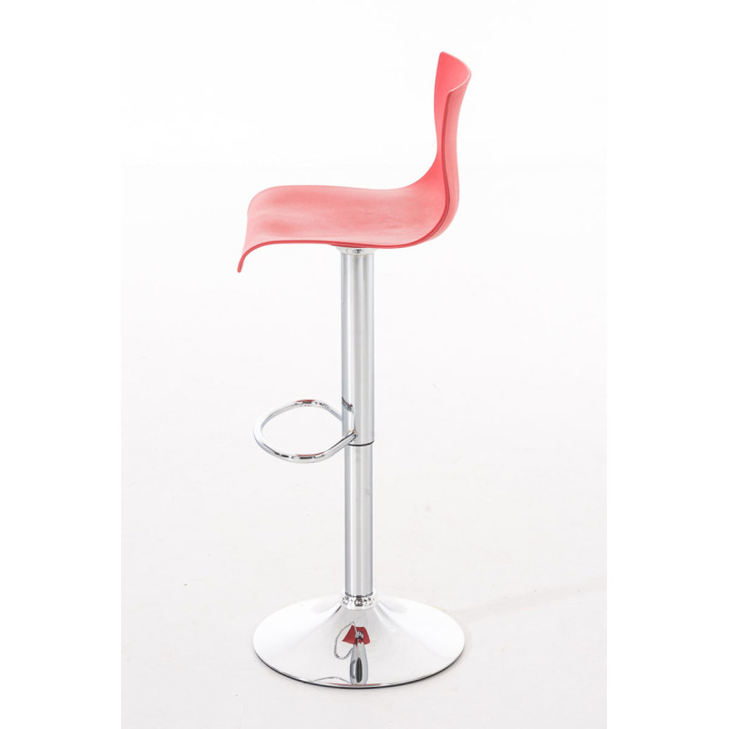 Tabouret de bar Hoover C rouge