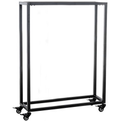 Porte-bûches de chauffage Hetta 25x60x100 cm