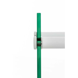 Porte-bûches Dacio verre clair 35x60x125