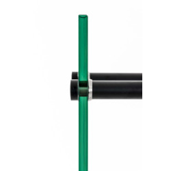 Support à bûches Dacio verre clair 35x50x140 (6 trous)