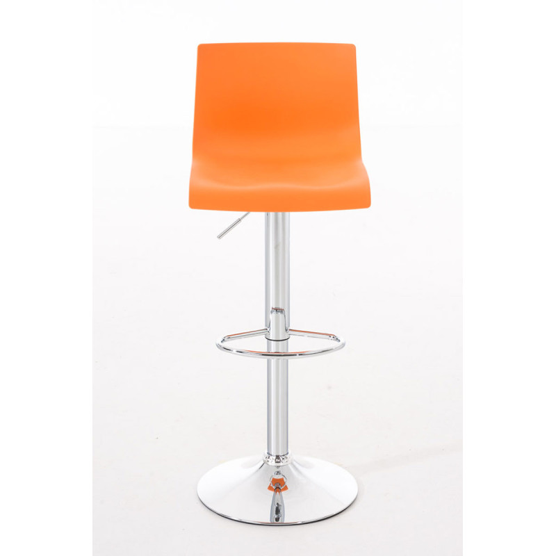 Tabouret de bar Hoover C orange