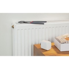 EVE THERMO Lot de 2 vannes de radiateur intelligente - Technologie Apple HomeKit et programmes autonomes Bluetooth Thread