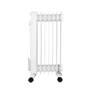 Radiateur électrique bain d'huile 1500W OCEANIC - 3 puissances - 7 éléments - Blanc - Mobile