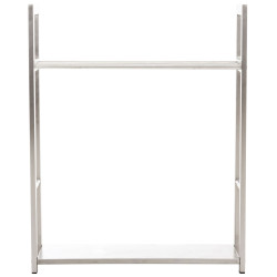 Porte-bûches de chauffage Neige 100x80x25