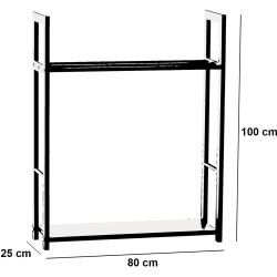 Porte-bûches de chauffage...