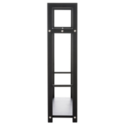 Porte-bûches de chauffage Neige 100x80x25
