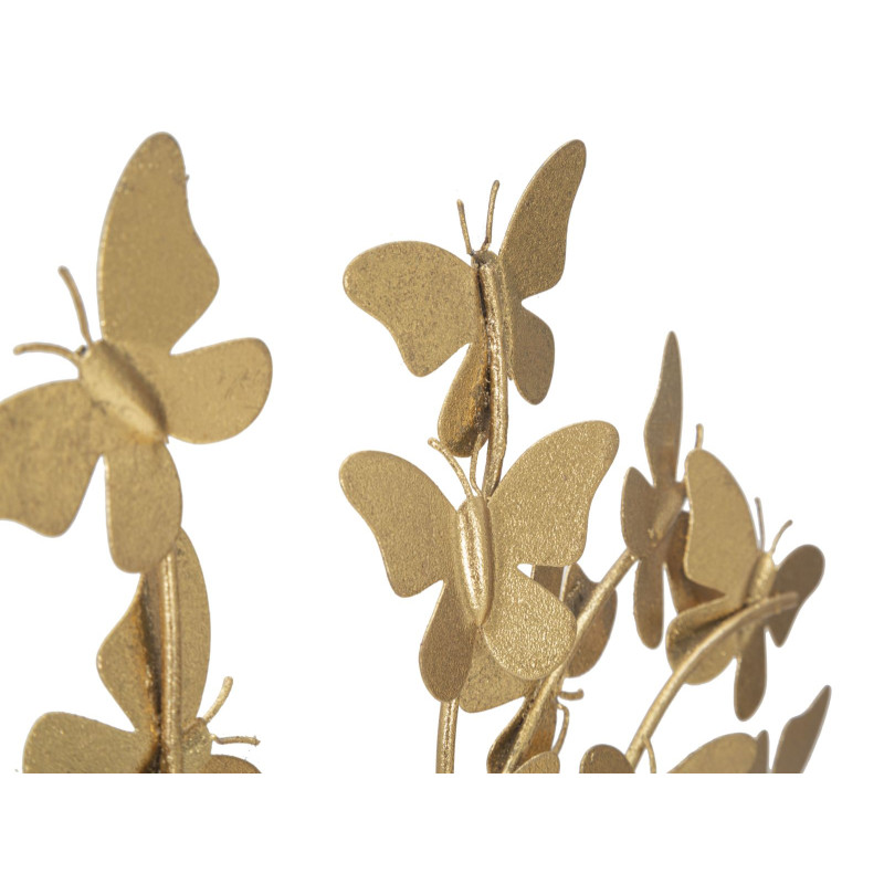 SCULPTURE ARBRE GLAM AVEC PAPILLON CM 31X8X30