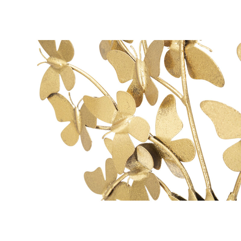 SCULPTURE ARBRE GLAM AVEC PAPILLON CM 31X8X30