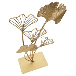 SCULPTURE FEUILLE CM 26X11,5X44,5