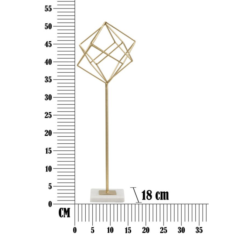 CUBE DÉCORATIF CM 16X18X52,5