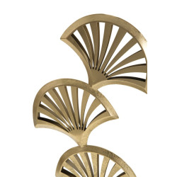 SCULPTURE À TROIS FEUILLES CM 23,5X10X44