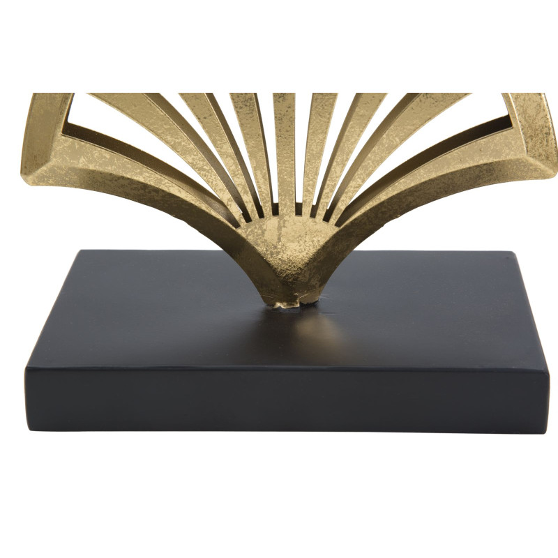SCULPTURE À TROIS FEUILLES CM 23,5X10X44