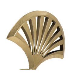 SCULPTURE À TROIS FEUILLES CM 23,5X10X44