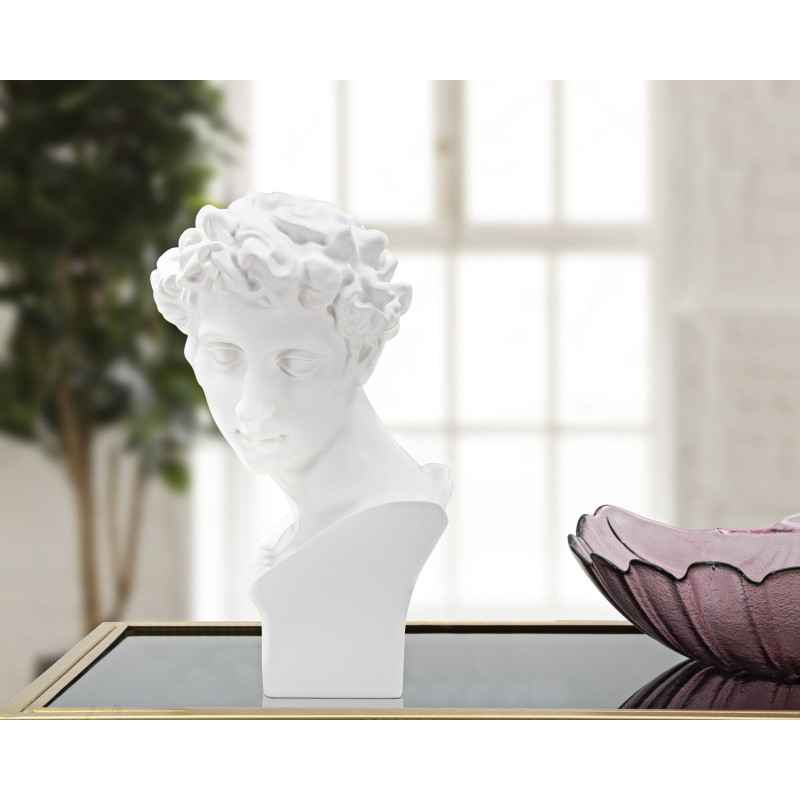 SCULPTURE JEUNE ROMAIN CM 20X17,5X30