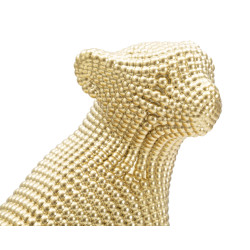 LÉOPARD OR CM 23X15,5X29
