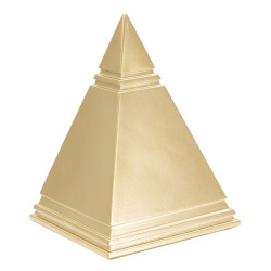 Pyramide dorée cm 11,5 x...