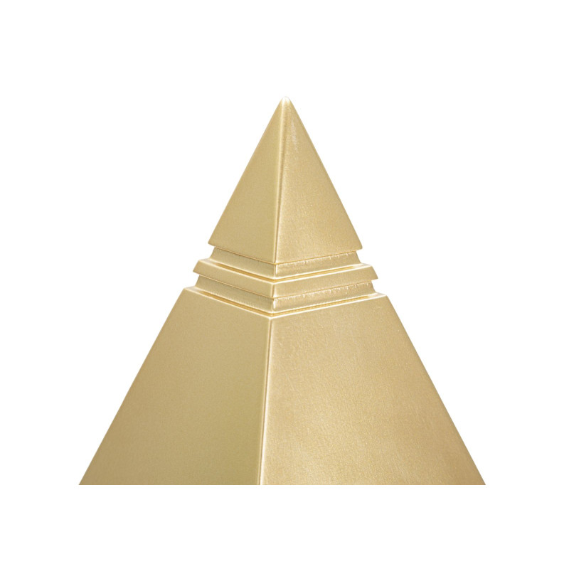 Pyramide dorée cm 11,5 x 11,5 x 15,5
