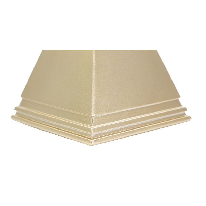 Pyramide dorée cm 11,5 x 11,5 x 15,5