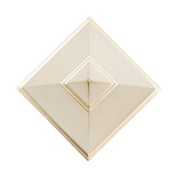Pyramide dorée cm 11,5 x 11,5 x 15,5