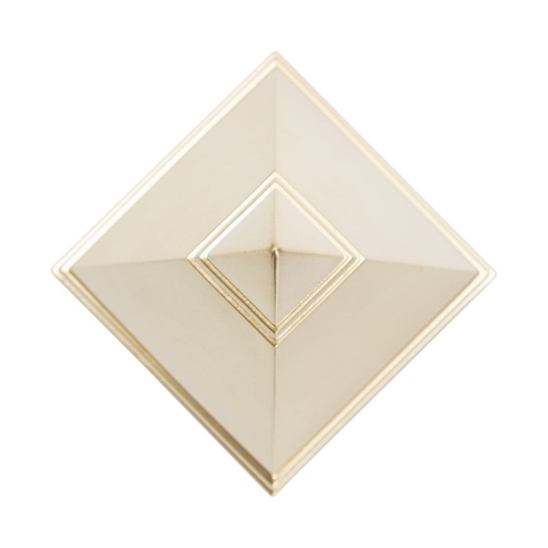 Pyramide dorée cm 11,5 x 11,5 x 15,5