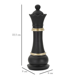 REINE NOIR ET OR CM Ø 9X25,5