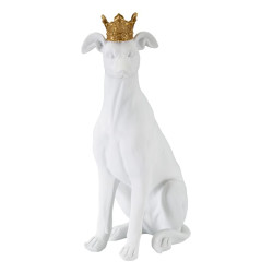 CHIEN BLANC CM 20X12,5X33