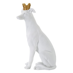 CHIEN BLANC CM 20X12,5X33