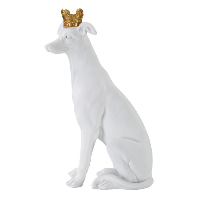 CHIEN BLANC CM 20X12,5X33