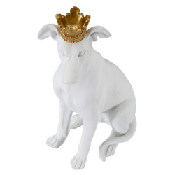 CHIEN BLANC CM 20X12,5X33