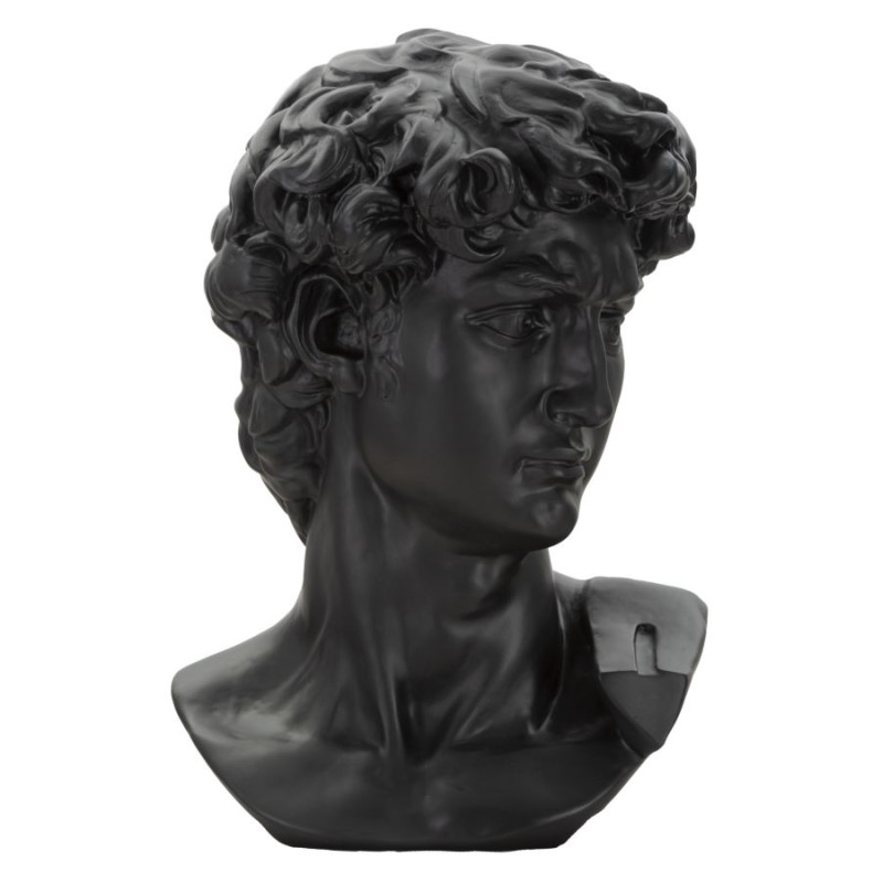 GROSSE TÊTE NOIRE CM 44X35,5X60