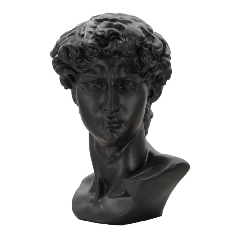 GROSSE TÊTE NOIRE CM 44X35,5X60