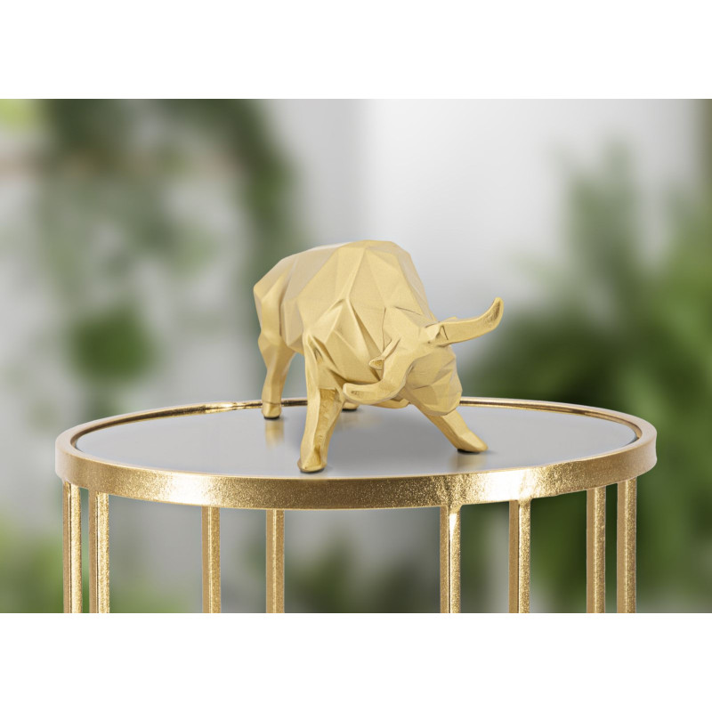 DÉCOR TAUREAU CM 19,5X9,9X10,6