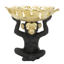 DÉCORATION SINGE CM 25,2X21X24