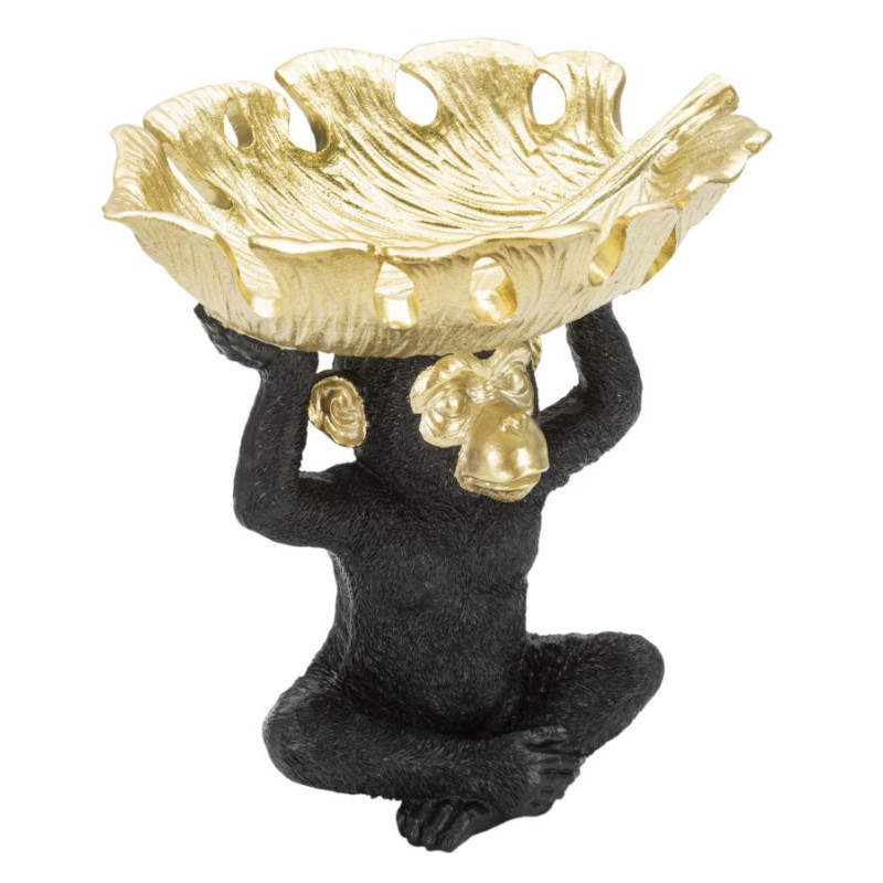 DÉCORATION SINGE CM 25,2X21X24