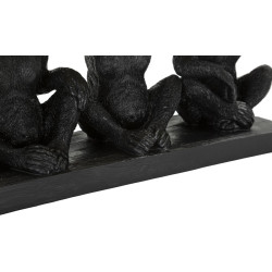 DÉCOR SINGE TRIS M 43X15,7X20