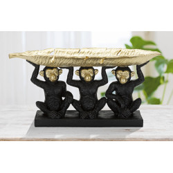 DÉCOR SINGE TRIS M 43X15,7X20