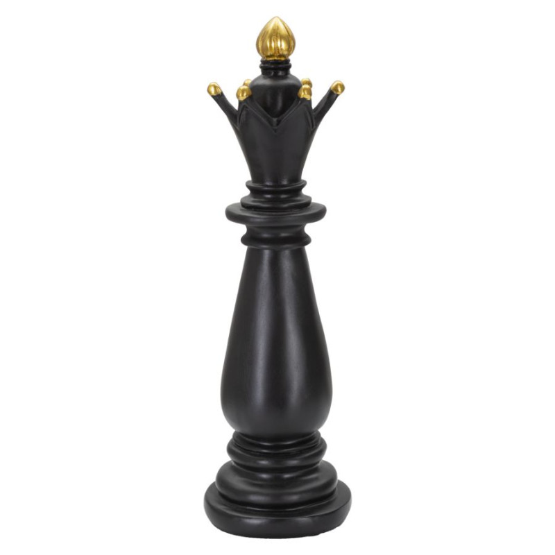 ÉVÊQUE NOIR ET OR CM Ø 12,5X38,5
